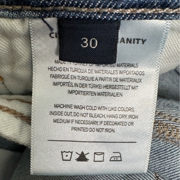 Citizens of Humanity Isola Cropped Boot in Lawless Size 30 - Picture 16 of 16